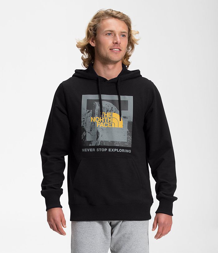 Sudadera Con Capucha The North Face Hombre Recycled Climb Graphic - Colombia CFJOHX468 - Negras